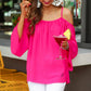 Charlotte Cold Shoulder Top