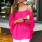 Charlotte Cold Shoulder Top