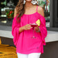 Charlotte Cold Shoulder Top