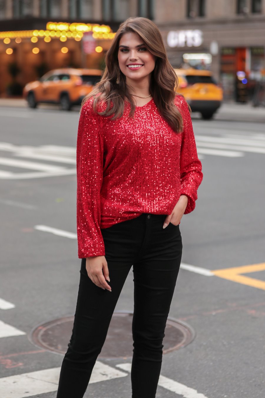 Star of the Show Sequin Top
