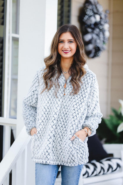 Stacy Shearling Pullover