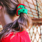 Velvet Christmas Scrunchie