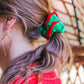 Velvet Christmas Scrunchie