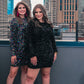 Crowd Pleaser Sequin Dress