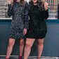 Crowd Pleaser Sequin Dress