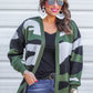 Caleb Camo Knit Cardigan