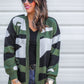 Caleb Camo Knit Cardigan