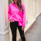 Boss Babe Button Up Top - Jess Lea Wholesale