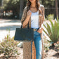 Remi Animal Print Duster