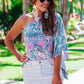 Sassy Moment Colorful Snake Top