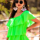 Out In The Sun Ruffle Top