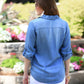 Gracie Basic Chambray Top