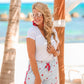 Stars And Stripes Drawstring Everyday Shorts
