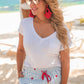 Stars And Stripes Drawstring Everyday Shorts