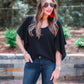 Brittany Flutter Sleeve Top - Jess Lea Wholesale
