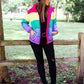 Adult Rainbow Puffer Jacket