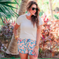 Feeling Like Fun Leopard Drawstring Everyday Shorts