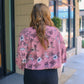 Rose Floral Dolman Top