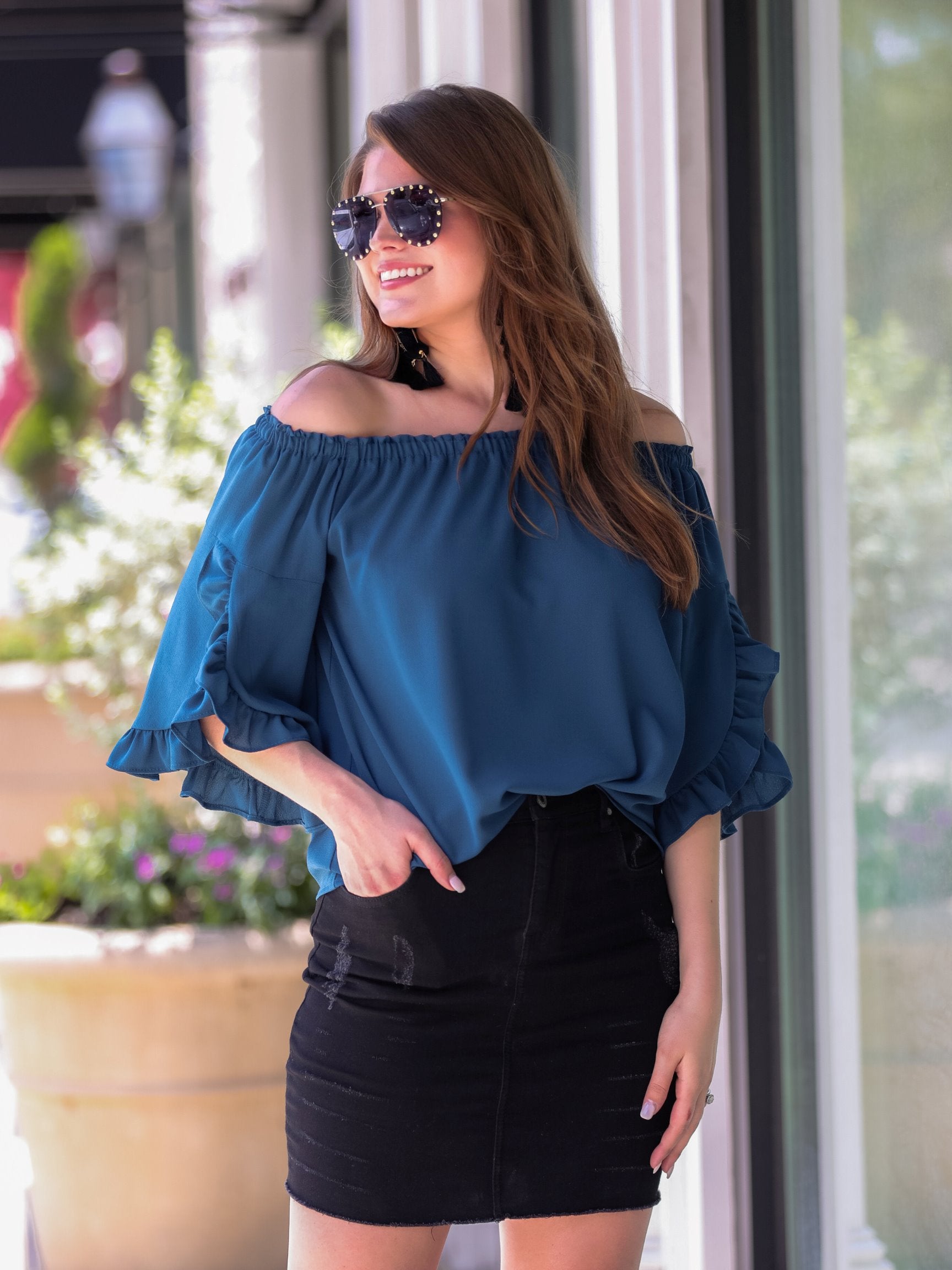Aruba Off the Shoulder Top - Jess Lea Wholesale
