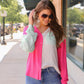 Kylan Color Block Pocket Top