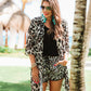 Side Hustle Leopard Kimono