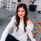 Finley Fringe Off The Shoulder Sweater