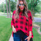 Apple Orchard Plaid Lightweight Sweater