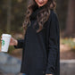 Walker Cowl Neck Waffle Top