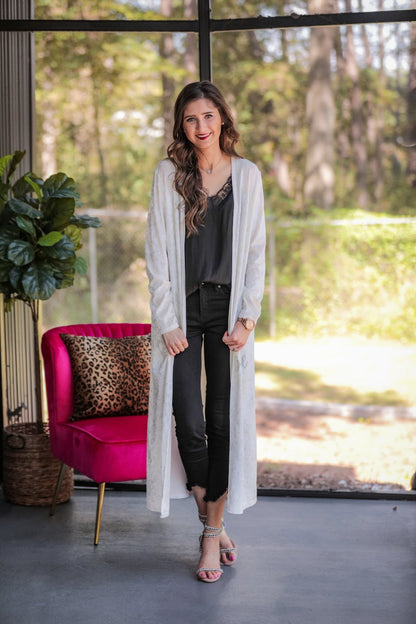 Stroke of Midnight Velvet Duster
