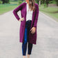 Jade Ribbed Cardigan