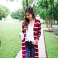 Amber Lightweight Striped Cardigan