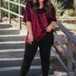 Grand Entrance Velvet Tunic Top