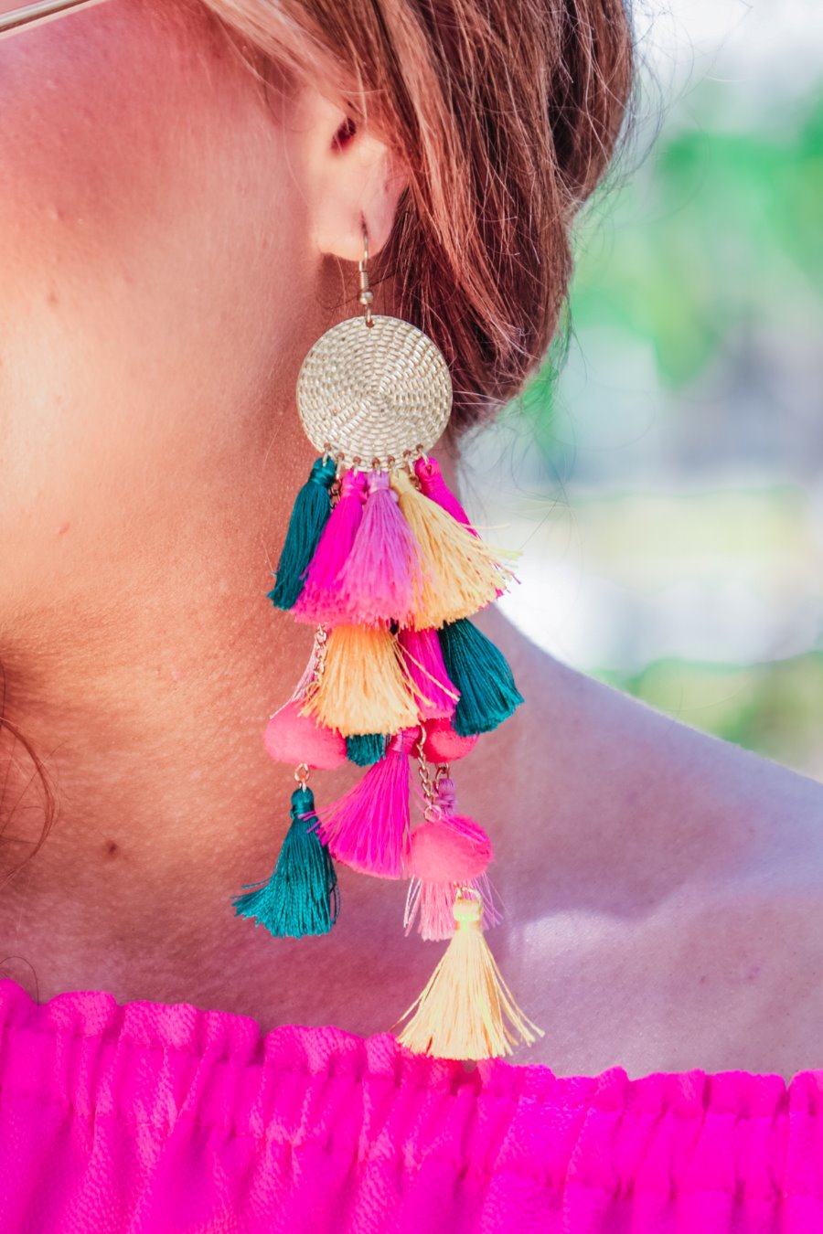 Claire Tiered Tassel Earrings - Jess Lea Wholesale