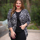 Sierra Cocoon Leopard Cardigan