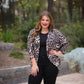 Sierra Cocoon Leopard Cardigan