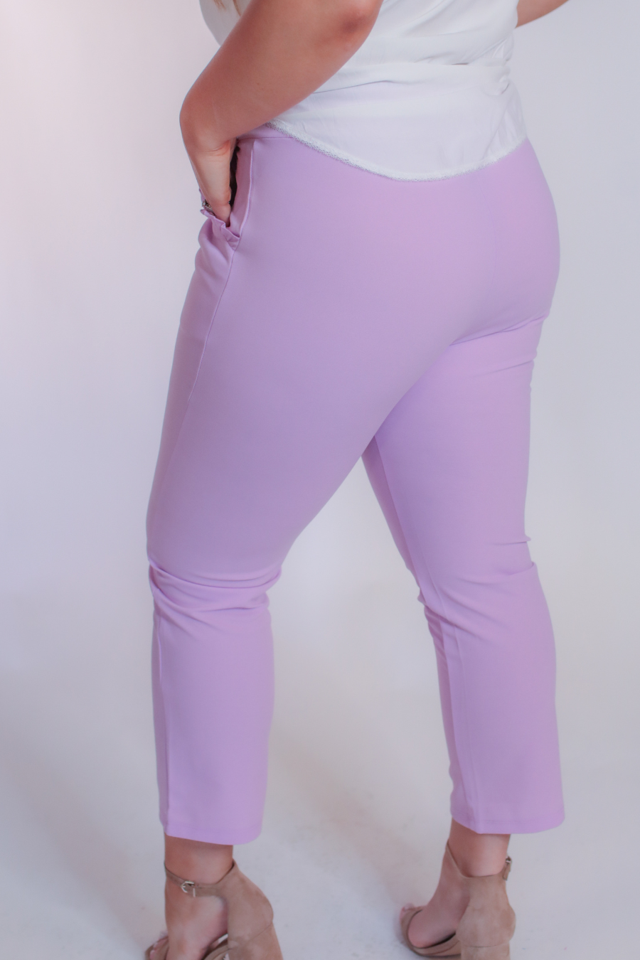Slice of Style Paper Bag Pants