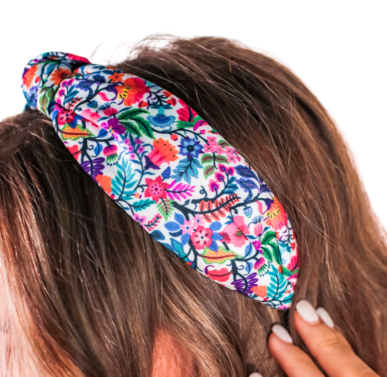 PREORDER-Fiesta Time Floral Headband - Jess Lea Wholesale