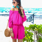 Malibu Off The Shoulder Romper
