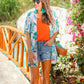 Hamptons Tropical Kimono