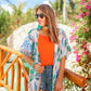 Hamptons Tropical Kimono