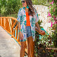 Hamptons Tropical Kimono