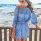 Malibu Off The Shoulder Romper