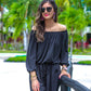 Malibu Off The Shoulder Romper