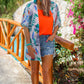 Hamptons Tropical Kimono