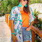 Hamptons Tropical Kimono