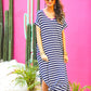 Madeline Striped Maxi Dress