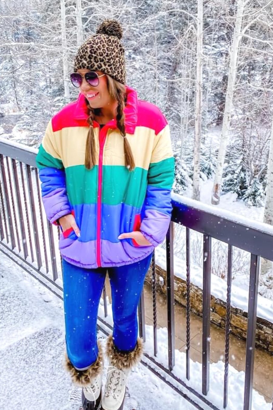 Adult Rainbow Puffer Jacket - Jess Lea Wholesale