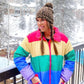 Adult Rainbow Puffer Jacket