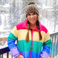 Adult Rainbow Puffer Jacket