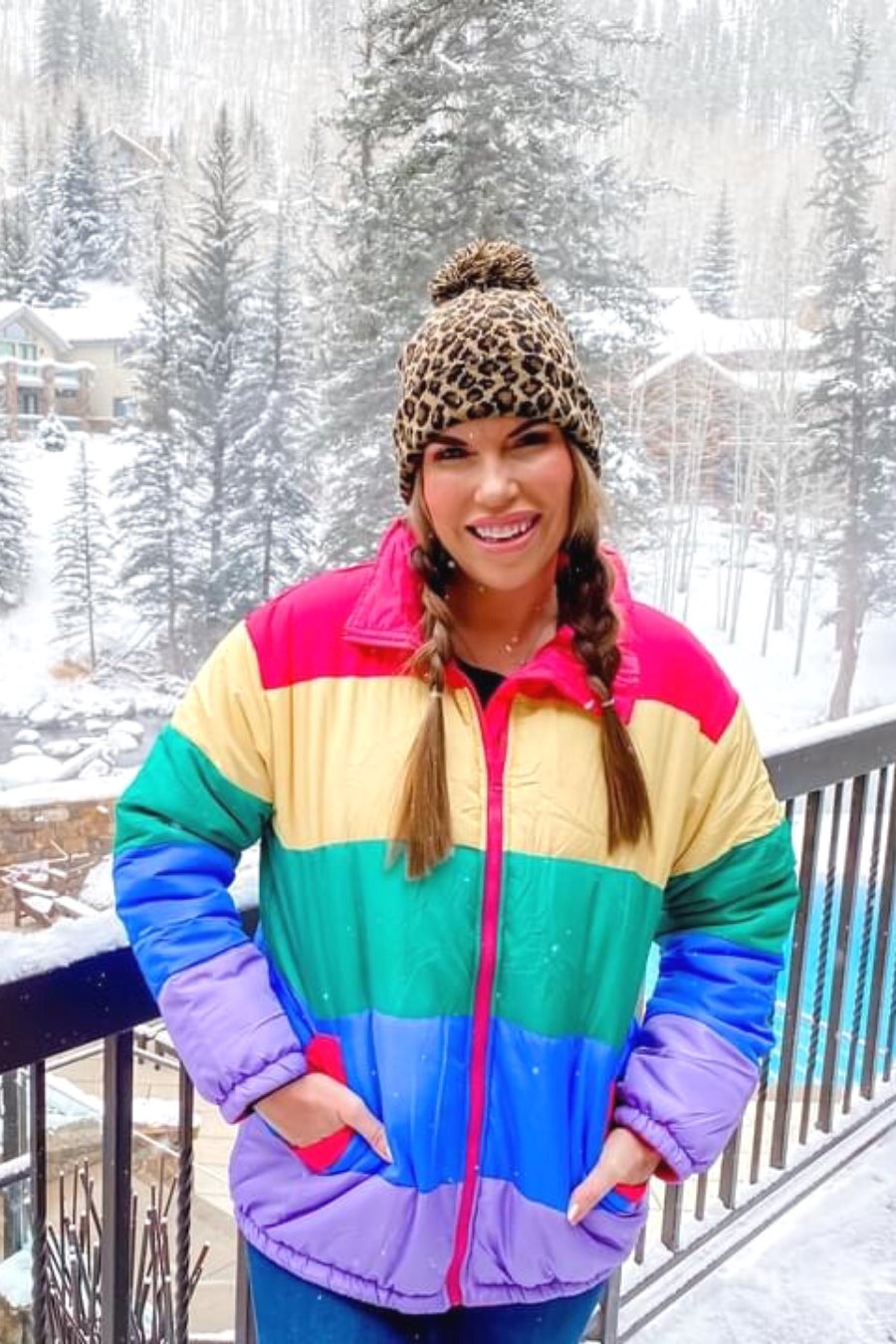 Adult Rainbow Puffer Jacket - Jess Lea Wholesale